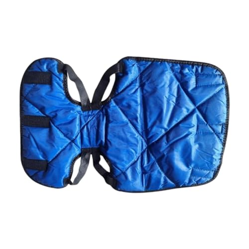 PETSOLA Manta para Terneros, Abrigo de Cabra de Invierno Cómodo, Ropa para Animales de Granja, Grande