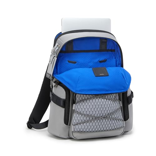 Image of Tumi Mens Navigation Backpack Pearl Grey Mesh One Size