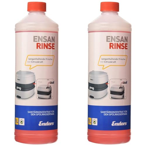 Enders Sanitärflüssigkeit ENSAN RINSE (Frischwassertank) 1 l, 4984 (Packung mit 2)