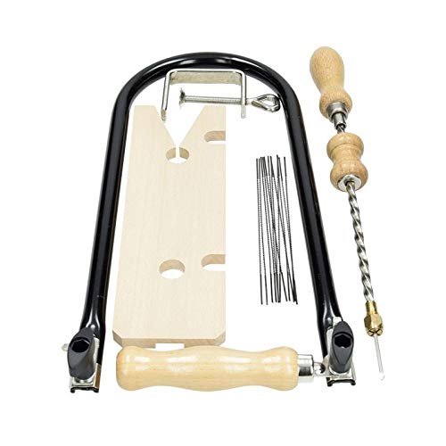 Artif Set Scie à chantourner Manuelle, 13 x 28.5 cm, kit de démarrage pour découper Le Bois
