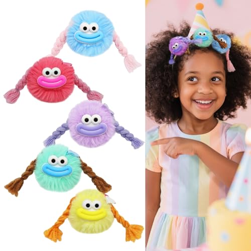 Z-CHARMMY Cute Hair Clips for Girls, Crazy Hair Day Accessories for...