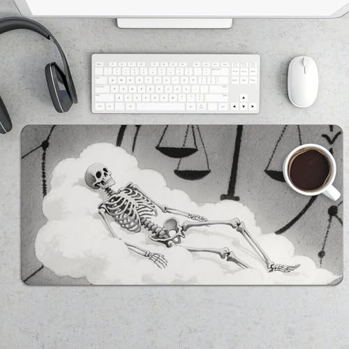 Desk Pad Protector 24x12 Inch Extended Romantic Constellation