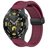 SFZSUK Cinghie da 22 mm per GT3 SE/Watch 4Pro Silicone Magnetic Buckle Band per Watch GT2 3 4 GT3 PRO 46mm Braccialetti Braccialetti