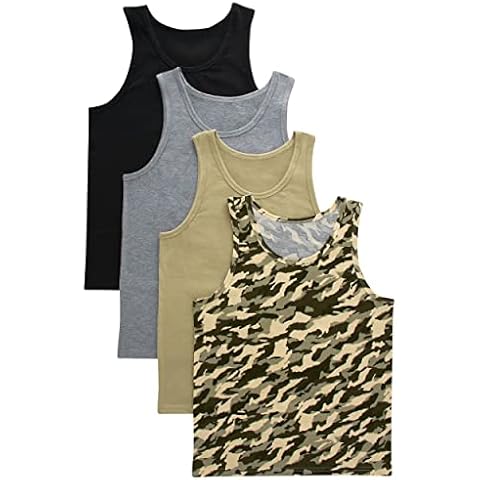Hanes Boys Tank Undershirts 4-Pack Cover
