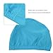 Cosmos 3 Pcs Elastic Stretchy Swim Cap Swimming Cap Breathable Fabric Swim Cap Comfortable Swim Hats for Men Women Adults Youth, Assorted Colors, One Size