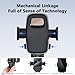 ELOHEI for Land Rover Discovery Phone Holder with Custom Base, Car Phone Mount Compatible with 2020 2021 2022 2023 2024 Land Rover Discovery Sport Accessories (HE05)