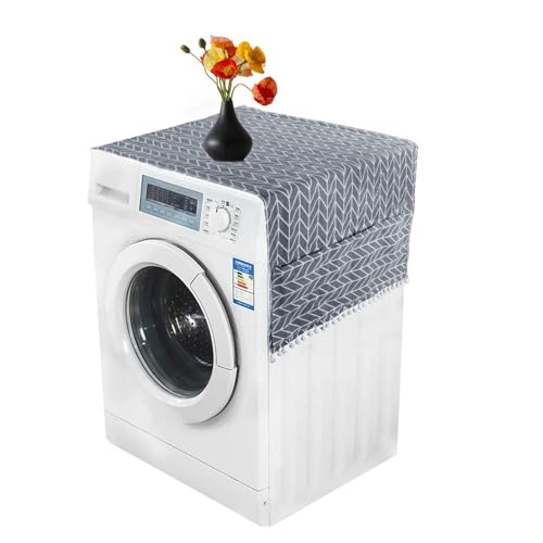 Kühlschrank Staubdichte Abdeckung,Waschmaschinen Staubschutz, 55x130cm Kühlschrank Staubschutz,Multifunktionale Waschmaschine Staubdichte,Kühlschrank Staubschutz mit Aufbewahrungstasche