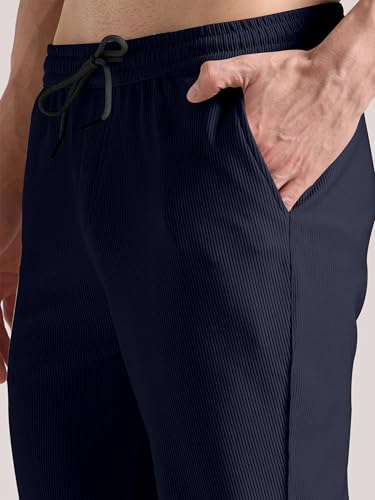 Image of Mehrang Men's Baggy Trackpants | Oversized Fit Streetwear & Gym Wear | Comfortable Casual Joggers for Men, Loose Fit Joggers for Men | Korean Style Travel & Lounge Wear with Pockets