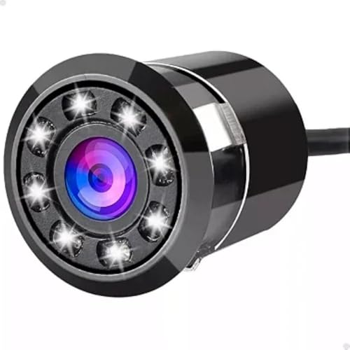 Câmera De Ré Automotiva 12v Visão Noturna à Prova d'Água