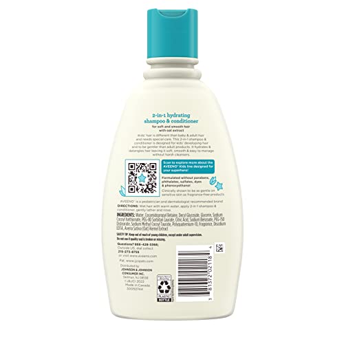 Aveeno Baby AVO02118 Aveeno Kids 2-In-1 Hydrating Shampoo & Conditioner thumb #7