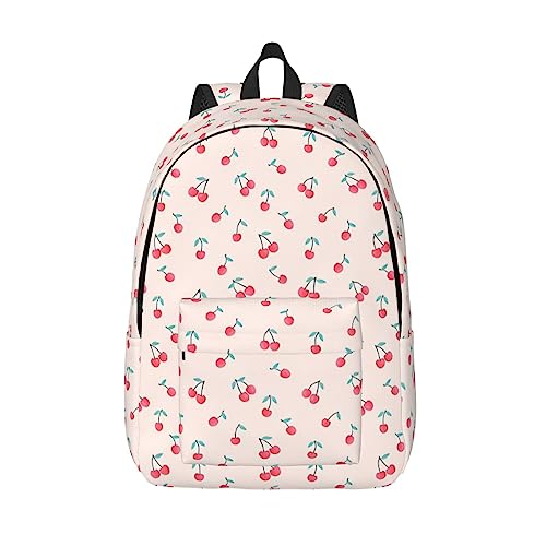 Sac à bandoulière en toile robuste taille M sacoche rouge cerise mixte