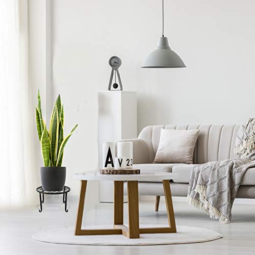 Plant Stand Indoor Outdoor,Metal Plant Stand Sets Of 3,Corner Black Plant Stand,Small Plant Holder,Plant Pot Holder Stand,Potted Plant Stand,Flower Pot Holder Stand Rack Shelf(Anti-Rust) #TOP4