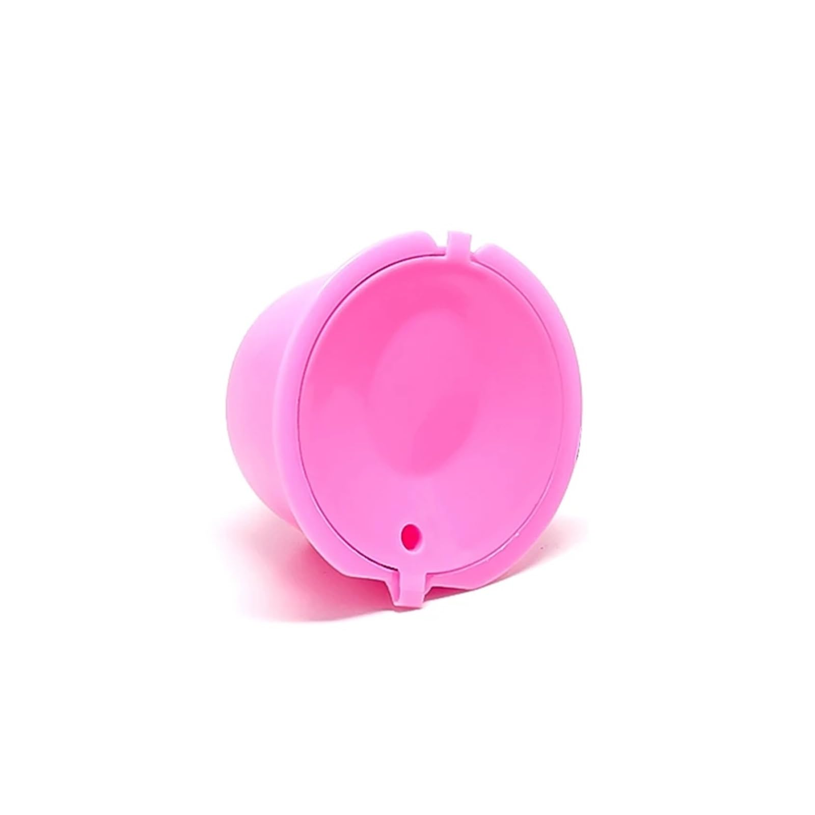 Reusable Coffee Capsule Pods Filter Cup Compatible For Nescafe Dolce Gusto Refillable Cap For Powder Bean(Pink)