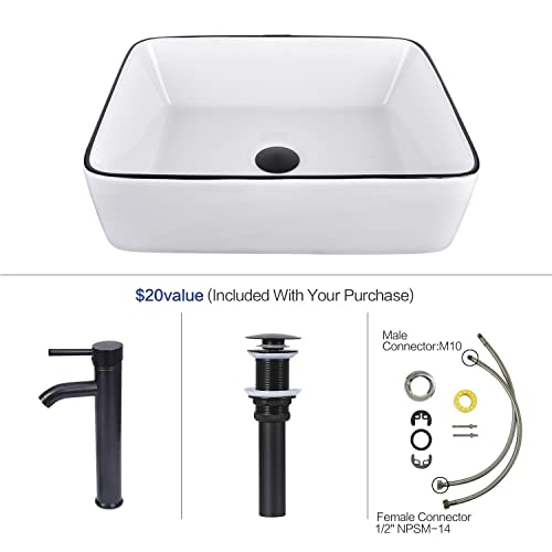 Puluomis 24-Inch Bathroom Vanity With White Ceramic Sink, Blue Modern Wood Fixture Stand Pedestal Cabinet With Mirror #TOP5