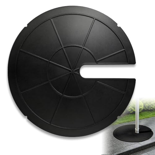18 Inch Sump Pump Cover Lid, Submersible Decorative Slotted Steel