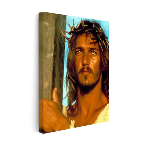 Poster Master Movie Photo - Jesus Christ Superstar 1973 - Ted Neeley - Expression Dramatic Musical Film Scene Classic Cinema Living Room Home Decor - 12x16 WRAPPED CANVAS Wall Art Decor