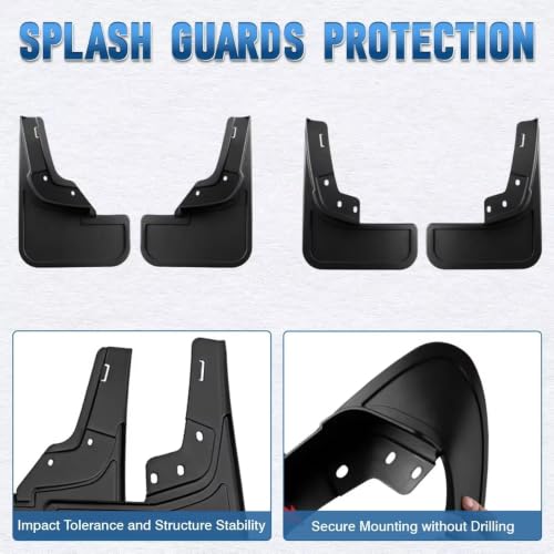 Guardabarros para coche Ford F-150 Lightning que protegen tu paso de rueda del barro 2