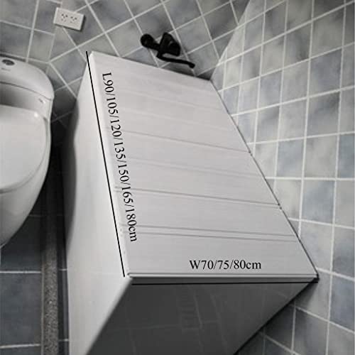 Obturateur plus épais JATIBOSH et Couvercle Isolant de Baignoire Pliable - 8