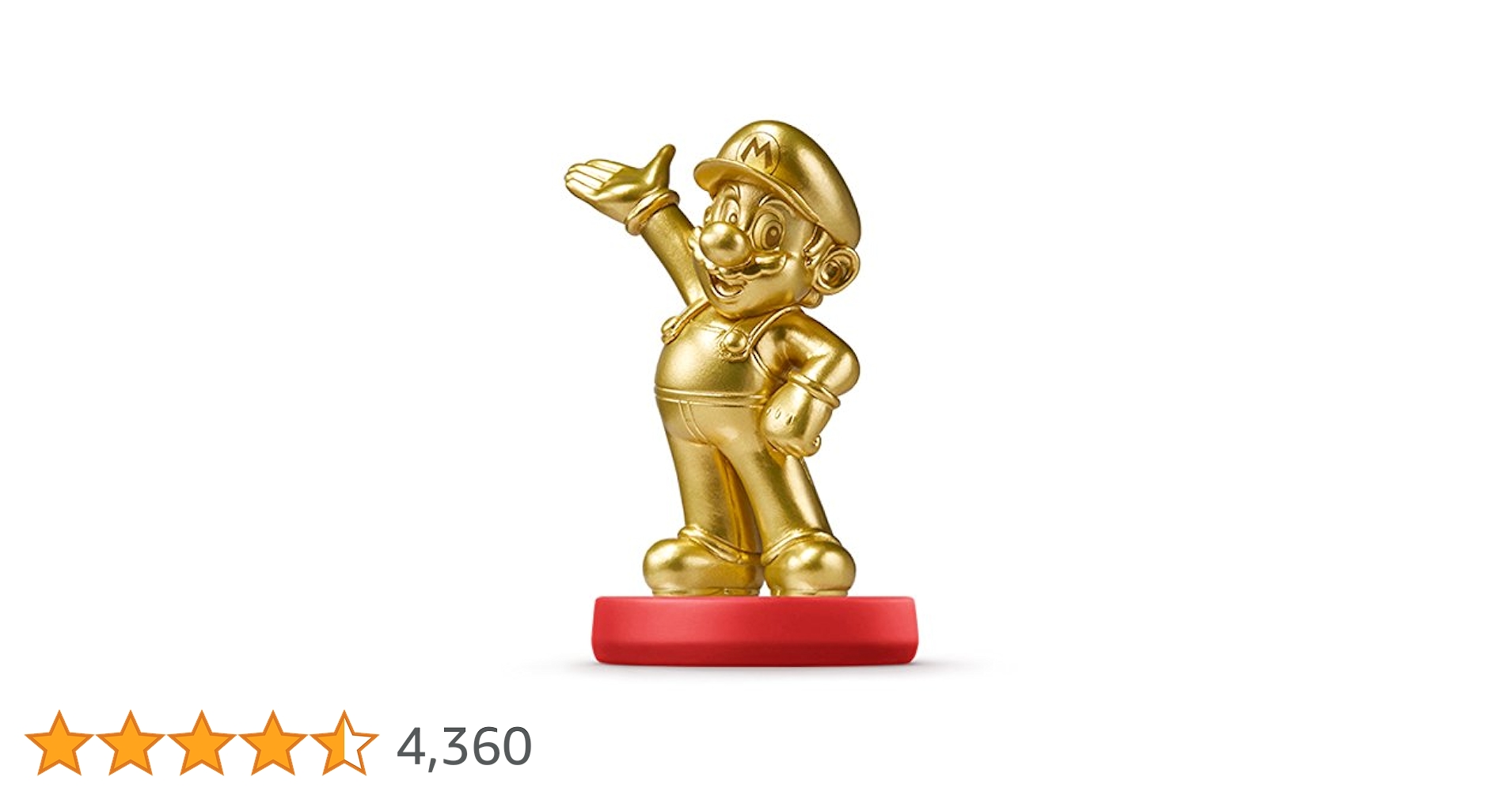 amiibo アミーボ　マリオ【ゴールドVer.】 Amazon.co.jp: amiibo マリオ【ゴールドVer.】 (スーパーマリオ