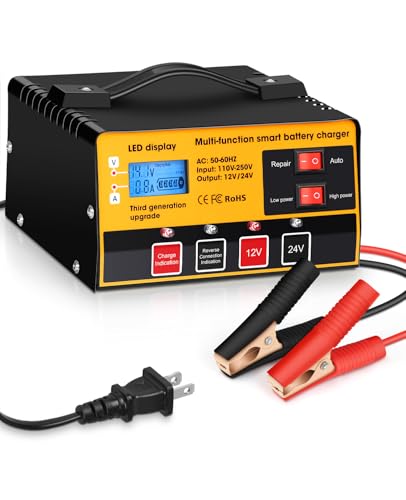 Outerman Car Battery Charger,12V - Detailed View
