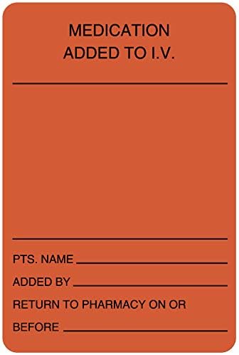 United Ad Label Medication AdLabel 薬追加ラベル 2インチ x 3インチ パーマネントペーパーラベ