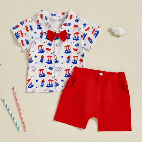 Image of Biayxms Baby Boy Halloween Outfits Pumpkins Gentlemen Suit Short Sleeve Button Up Shirts Shorts Pants Baby Halloween Clothes