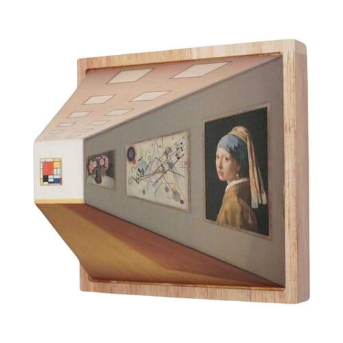 Neamou Optical Illusion Ambient Lighting, Naked Eye Visual Night Light, Lamps for Nursery Bedroom Nightstand Living Room, Creative Wall Art Lighting Wireless, Bedside Lamp Room Decor Aesthetic