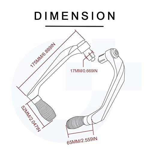 Proteggere Universale 7/822mm Moto Manubrio Freno...