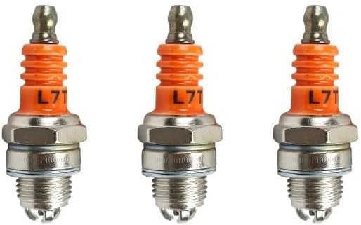Universal Spark Plug for Lawn Mower Chainsaw Saw Four Stroke Weeding Machine Hedge Trimmer Accessories(3pcs)