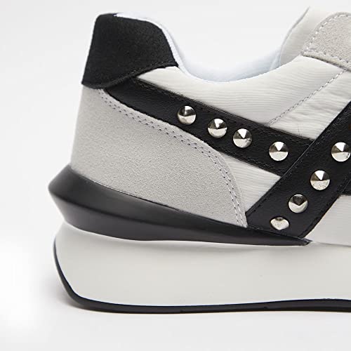 Image of shoexpress Womens Embellished Sneakers with Lace-up Closure Running Shoe