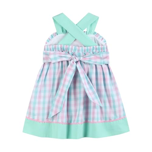 Baby and Girls Seashell Smocked Sundress2