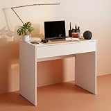 Mesa para Computador Compacta com Gaveta Ideal Home Office e Estudos (BRANCO)