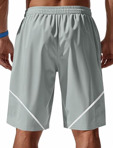 SEAUR Men's Gym Running Shorts with Zip Pockets Quick Dry and Lightweight Casual Shorts
| SEAUR Men's Quick Dry Lightwe 