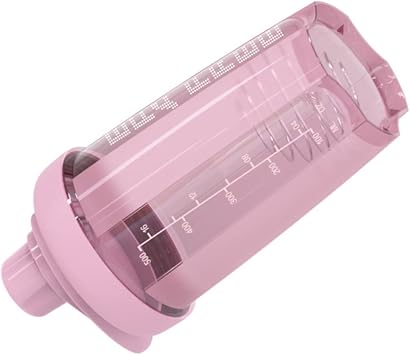 1PC Classic Protein Mixer Shaker Bottle With Twist And Lock Portable Pre Workout Protein Drink Shaker Cup For Mixes Cocktails,And ShakesPink