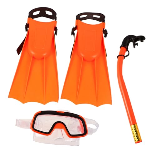 Balacoo Beginner Snorkeling Kit Lightweight Snorkeling Gear Set Goggles Fins and Snorkel