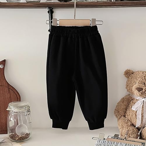 Boys Pants for Toddler Comfortable Knitted Leggings Joggers Harem Style Infant Drawstring Trousers Fashionable2