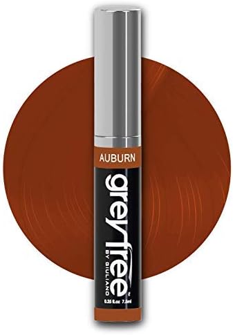 Greyfree Root Touch-Up Auburn Hair Mascara Temporary Gray Roots Concealer