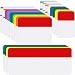 KIMCOME File Index Tabs 1,2,3 Inch Sticky Flags 480 Pieces, Colored Page Markers Self Adhesive, Writable Note Tabs for Binders, Books, Paper, Notebooks, Filing, Folders [3 Sizes, 24 Sets]