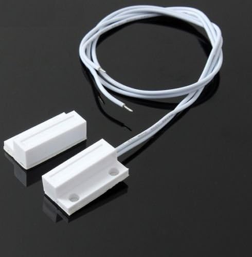 DollaTek MC 38 Wired Door Window Sensor Magnetic Switch Home Alarm Systemd, White - Image 4
