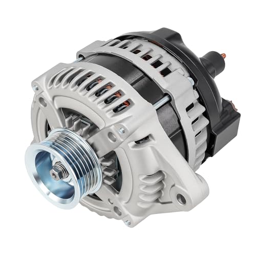 Image of PHILTOP New Alternator Compatible With 2003-2006 Thunderbird, Lincoln LS 3.9L(with 55mm OD Pulley) 13978N 12V 140Amp CW 6-Groove Pulley