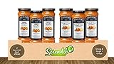 Sin conservantes artificiales San Dalfour 3 piezas naranja y jengibre + 3 piezas de fruta de naranja de corte grueso  284 g cada uno  Receta francesa antigua  Hecho con solo concentrado de jugo de fruta