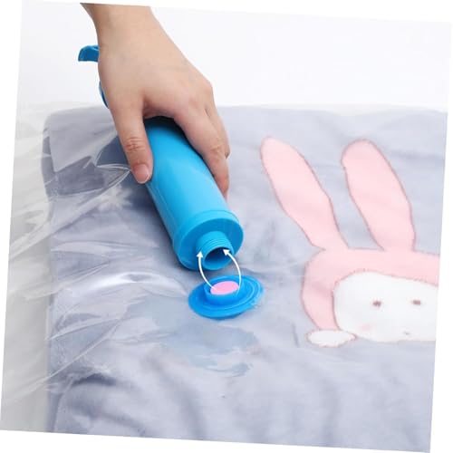 Image of Portable Vacuum Air Hand Pump for Compressed Vacuum Space Saver Storage Bags - Small Manual Pump for Home & Travel use (PUMP - NO BAGS INCLUDED)
