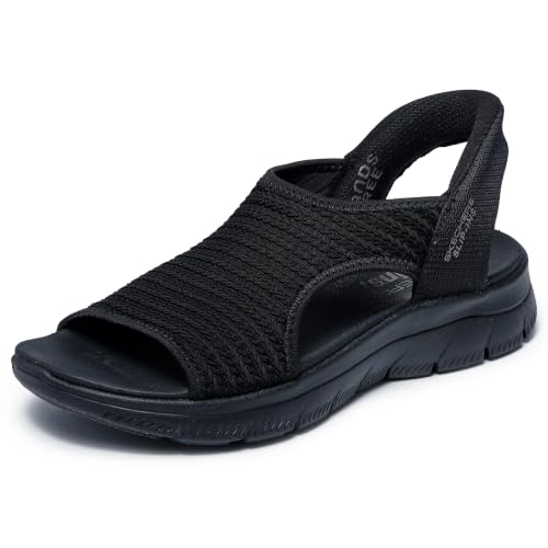 Sandale sportive Skechers Women's Summits-Sweetly Evolved, noir/noir, 9.5