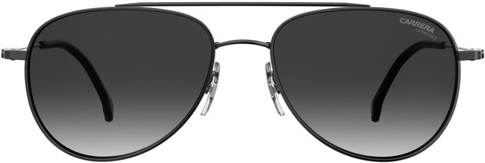 Carrera 187/S Sunglasses CA187S-0V81-9O-6017 - Dark Ruthenium Black Frame, Dark Gray Gradient