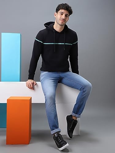 Image of Urbano Fashion Men Polycotton Hooded Sweatshirt
