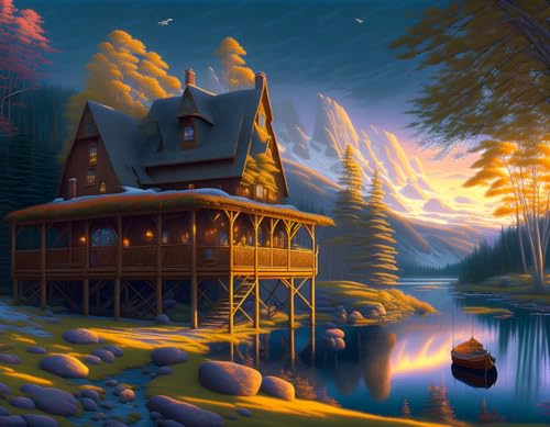 Toile murale moderne Meechi 50x70 cm haute définition pour illuminer une pièce sombre