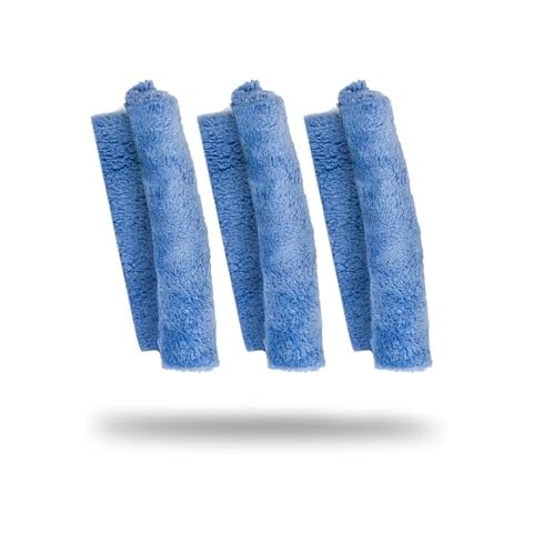 Riptide Armory Microfiber Plush Glass & Accessory Towel - Also Works with Chrome, Mirrors, Metals, & More - Veteran Founded by Former US Navy Seal (3 Pack) Cover