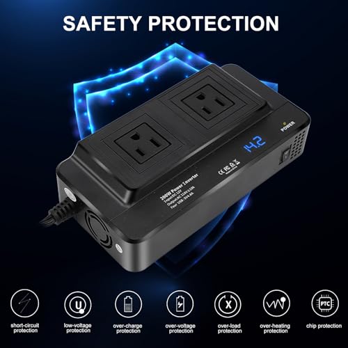 Convertidor de corriente para enchufe de carro a casa 15 Imagen adicional