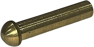 3/8" Diameter Brass Hinge Pin (2HP38) – 1-3/4" Long Replacement for Sierra & Craft Wood Stove Doors