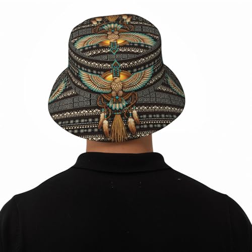 Sombrero tipo Bucket para mujer y hombre estilo retro miniatura 6